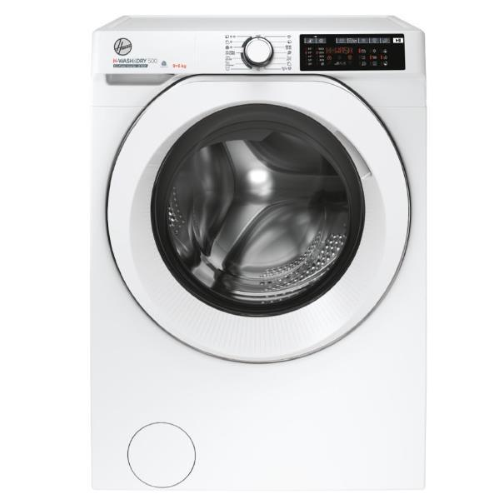 Hoover H-WASH&Dry 500 HD 696AMC/1-S - Lavasciuga WiFi - larghezza: 60 cm - prof. 58 cm - altezza: 89 cm - caricamento frontale - 66 litri - 9 kg - 1600 rpm - bianco